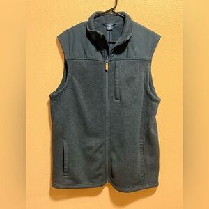 George Men's Gray Fleece Vest